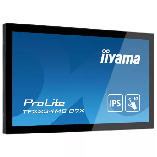 iiyama touch monitor, 21,5", 1920x1080, 16:9, 305cd, 8ms, 1000:1,VGA/HDMI/DP, Open frame, TF2234MC