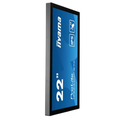 iiyama touch monitor, 21,5", 1920x1080, 16:9, 305cd, 8ms, 1000:1,VGA/HDMI/DP, Open frame, TF2234MC