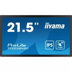   IIYAMA 21,5" Bonded PCAP Bezel Free 10P Touch with Anti-Fingerprint coating, 1920x1080, IPS panel, DisplayPort, HDMI, 525cd/m² (with touch), Gloves and Waterproof mode, Palm Rejection, USB Tou...