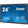 iiyama touch monitor, 23,8", 1920 x 1080, 16:9, 600cd, 5ms, 1000:1, HDMI/DP/USBx2 TF2438MSC-B1