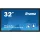 iiyama 24/7 interaktív kijelző, 31,5" 1920 x 1080, 16:9, 500cd, 8ms,1200:1, HDMIx2/DP/USBx2/RS-232C/RJ45