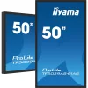 iiyama 24/7 interaktív kijelző, 49,5" 3840 x 2160 , 16:9, 500cd, 9,5ms,5000:1, HDMIx2/DP/USBx2/RS-232C/RJ45