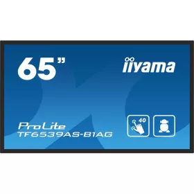   iiyama 24/7 interaktív kijelző, 64,5" 3840 x 2160 , 16:9, 500cd, 8ms, 1200:1, HDMIx2/DP/USBx2/RS-232C/RJ45