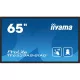 iiyama 24/7 interaktív kijelző, 64,5" 3840 x 2160 , 16:9, 500cd, 8ms, 1200:1, HDMIx2/DP/USBx2/RS-232C/RJ45
