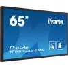 iiyama 24/7 interaktív kijelző, 64,5" 3840 x 2160 , 16:9, 500cd, 8ms, 1200:1, HDMIx2/DP/USBx2/RS-232C/RJ45