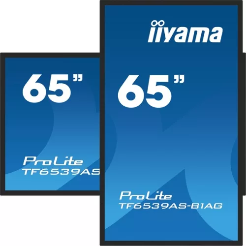 iiyama 24/7 interaktív kijelző, 64,5" 3840 x 2160 , 16:9, 500cd, 8ms, 1200:1, HDMIx2/DP/USBx2/RS-232C/RJ45
