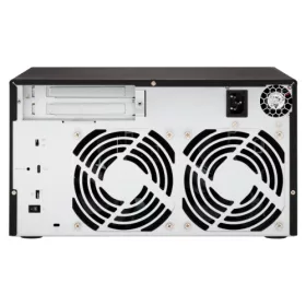   QNAP 8-bay desktop USB-C 3.1 Gen2 10Gbps JBOD expansion unit  with a 1-meter USB-C to