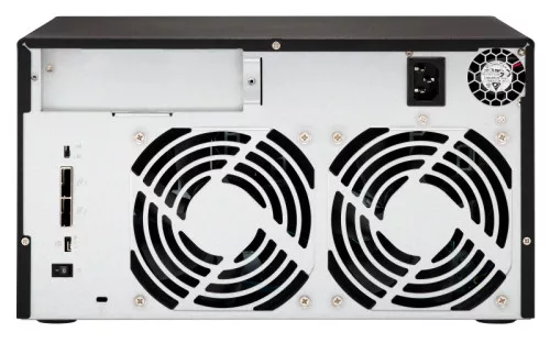 QNAP 8-bay desktop SATA JBOD expansion unit with a QXP-800eS-A1164 PCIe SATA host car