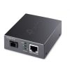 TP-Link TL-FC311A-2 WDM optikai SC Duplex - Ethernet 1Gb/s F/F média konverter fekete 2km
