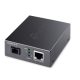 TP-Link TL-FC311A-2 WDM optikai SC Duplex - Ethernet 1Gb/s F/F média konverter fekete 2km