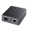 TP-Link TL-FC311B-2 WDM optikai SC Duplex - Ethernet 1Gb/s F/F média konverter fekete 2km
