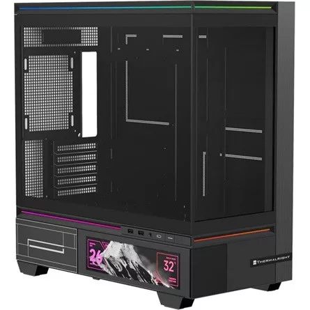 Thermalright TL-M10 Vision táp nélküli MT Mini Tower számítógépház fekete