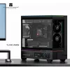 Thermalright TL-M10 Vision táp nélküli MT Mini Tower számítógépház fekete