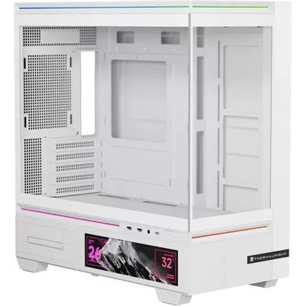 Thermalright TL-M10 Vision táp nélküli MT Mini Tower számítógépház fehér