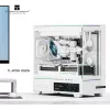 Thermalright TL-M10 Vision táp nélküli MT Mini Tower számítógépház fehér