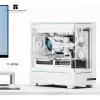 Thermalright TL-M10 táp nélküli MT Mini Tower számítógépház fehér