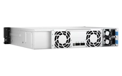 QNAP 12-bay 2U rackmount PCIe interface SATA JBOD expansion enclosure, 2.5/3.5" SATA