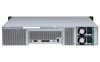 QNAP 12-bay 2U rackmount SATA JBOD expansion unit, redundant PSU, with a QXP-1600eS P