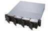 QNAP 12-bay 2U rackmount SATA JBOD expansion unit, redundant PSU, with a QXP-1600eS P