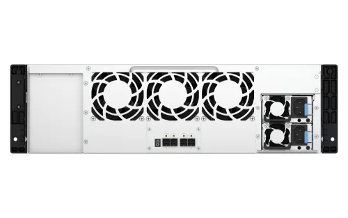 QNAP 16-bay 3U rackmount PCIe interface SATA JBOD expansion enclosure, 2.5/3.5" SATA