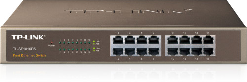 TP-LINK TL-SF1016DS 16port switch metal