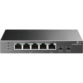  TP-LINK TL-SG1005P-PD 5-Port Gigabit Desktop PoE+ Switch with 1-Port PoE++ In an