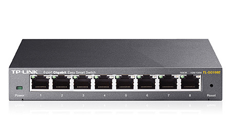 TP-LINK TL-SG108E 8-Port Gigabit Easy Smart Switch