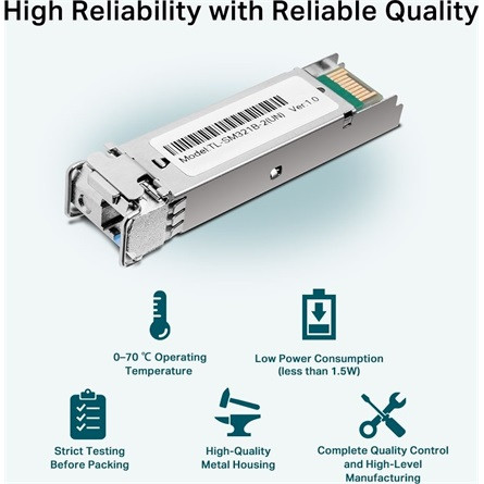 TP-Link TL-SM321B-2 1Gb/s miniGBIC SFP LC 9/125µm transceiver modul