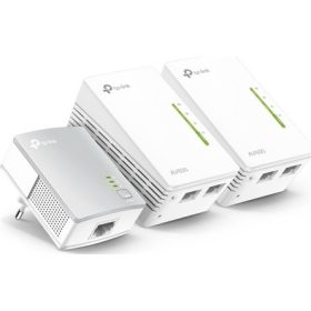   TP-Link TL-WPA4220 300Mb/s AC (220-240V) Wi-Fi powerline range extender KIT (3db)