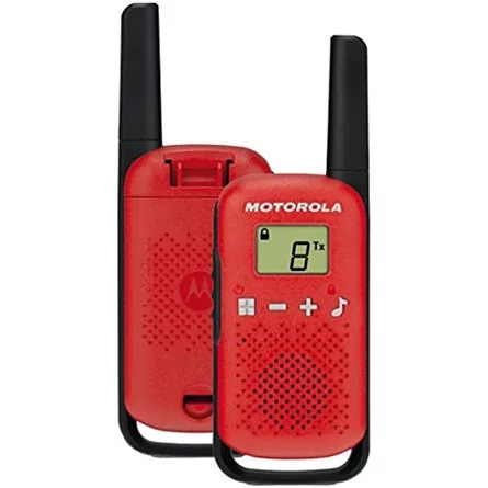 Motorola T42 adó-vevő készülék, piros