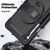 DEVIA Tech-Protect Solid ütésálló tok Galaxy Tab S11 11,0" X730/X736B kijelzővédővel - fekete - ECO