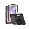 DEVIA Tech-Protect Solid ütésálló tok Galaxy Tab S11 11,0" X730/X736B kijelzővédővel - fekete - ECO