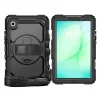 DEVIA Tech-Protect Solid ütésálló tok Galaxy Tab A9/A11 8,7" kijelzővédővel - fekete - ECO