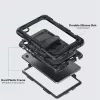 DEVIA Tech-Protect Solid ütésálló tok Galaxy Tab A9/A11 8,7" kijelzővédővel - fekete - ECO