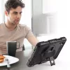 DEVIA Tech-Protect Solid ütésálló tok Galaxy Tab A9/A11 8,7" kijelzővédővel - fekete - ECO