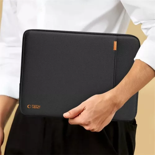 Tech-Protect Defender 13-14" fekete laptop táska