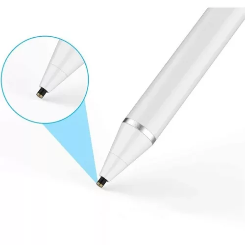 DEVIA Tech-Protect Active Stylus Pen aktív toll rajzoláshoz,jegyzeteléshez, Android/iOS/Windows 10 - fehér