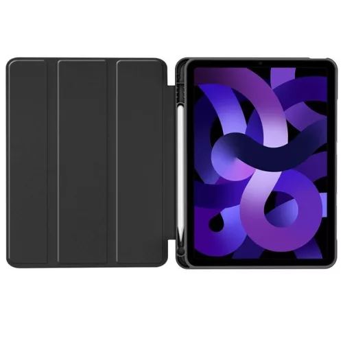 Tech-Protect tok (Smart Case) - Apple iPad Air 4/5 (2020/2022) 10.9/Air 6 / 7 / 8 / (2024-2026) 11" - fekete - ECO