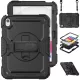 Tech-Protect Solid 360 ütésálló tok - Apple iPad 10.9 (2022)/iPad 11 (2025) - fekete - ECO