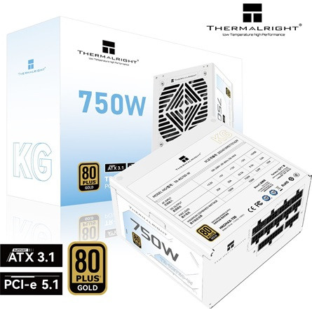 Thermalright KG-750-W ATX desktop tápegység 750W 80+ Gold BOX