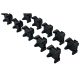 Trak Racer Szimulátor kiegészítő - Set of 10 Cable Management Clips with 10 Cable Ties