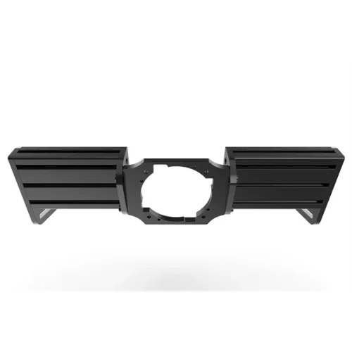 Trak Racer Szimulátor kiegészítő - TR-One Black Fully Adjustable Direct Fit Wheel Mount for Fanatec (PODIUM DD1 DD2 CSL)