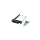 QNAP  Qnap 2.5" SSD Tray with key lock and two keys, black and metal