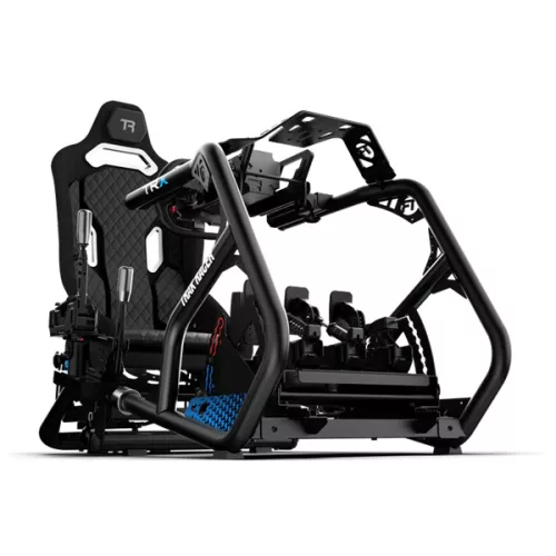 Trak Racer Szimulátor cockpit - Alpine Racing TRX  (RIG, max: 35Nm, moduláris, ülés nélküli, fekete)
