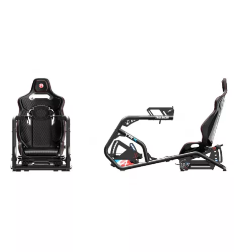 Trak Racer Szimulátor cockpit - Alpine Racing TRX  (RIG, max: 35Nm, moduláris, ülés nélküli, fekete)