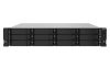 QNAP 12-Bay AL324 quad-core 1.7 GHz rackmount NAS with 250W redundant PSU, 4GB DDR4 U