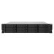 QNAP 12-Bay AL324 quad-core 1.7 GHz rackmount NAS with 250W redundant PSU, 4GB DDR4 U