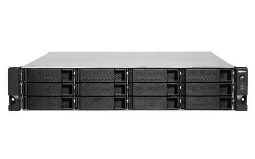 QNAP 12-Bay rackmount NAS, Intel Celeron N5105/N5095 quad-core, burst up to 2.9GHz, 4