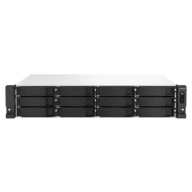   QNAP 2U 12-Bay rackmount NAS, Intel® Celeron® N5095 quad-core, 8 GB onboard not expan