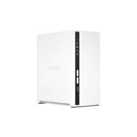   QNAP 2 bay ARM 4C 2.0GHz , 2 x SATA 6Gb/s 3.5"/2.5", 2GB RAM on-board, 1 x GbE , 1 x